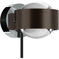 Top Light Avantgarde Puk! 80 Wall Avantgarde LED Wandleuchte, Gehäuse Black Wood / Chrom Top Light Avantgarde Puk! 80 Wall Avantgarde LED Wandleuchte, Gehäuse Black Wood / Chrom von Top Light Avantgarde