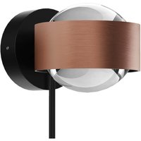 Top Light Avantgarde Puk! 80 Wall Avantgarde Wandleuchte, Gehäuse Kupfer gebürstet / schwarz matt Top Light Avantgarde Puk! 80 Wall Avantgarde Wandleuchte, Gehäuse Kupfer gebürstet / schwarz matt von Top Light Avantgarde