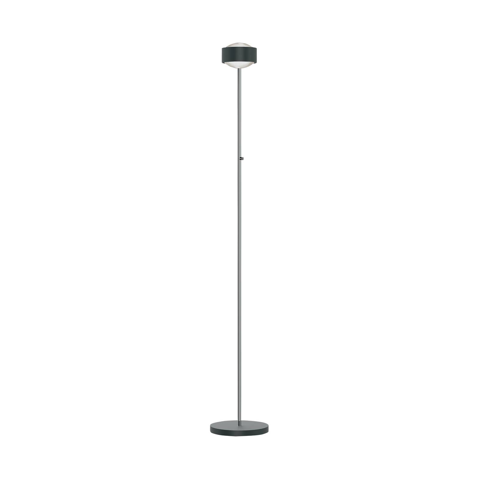 Puk Maxx Eye Floor LED Linse matt, anthrazit/chrom von Top Light