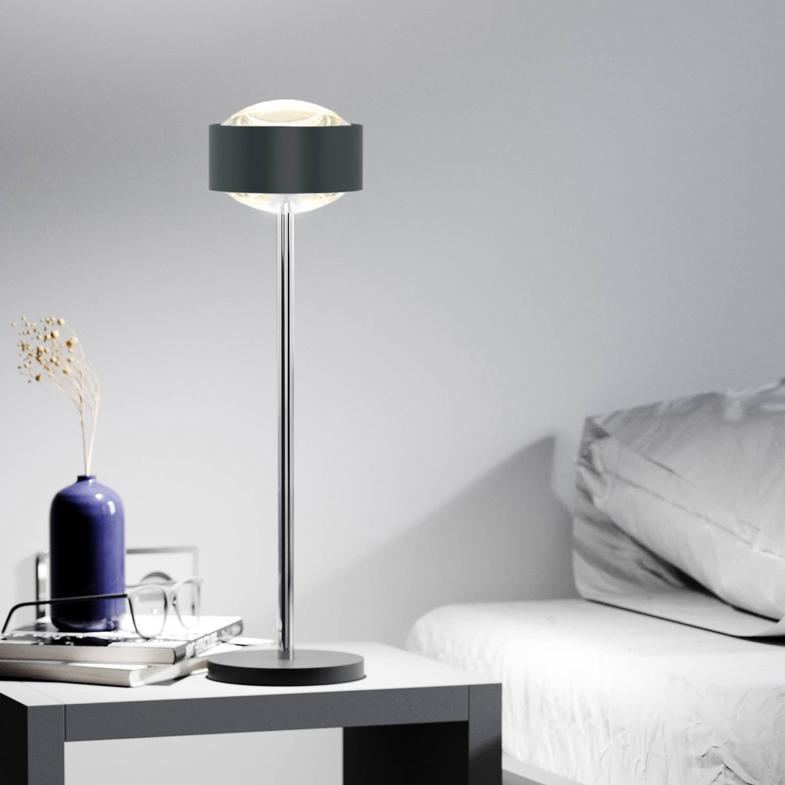Puk Maxx Eye Table LED 37cm Linse matt, anthrazit Puk Maxx Eye Table LED 37cm Linse matt, anthrazit von Top Light