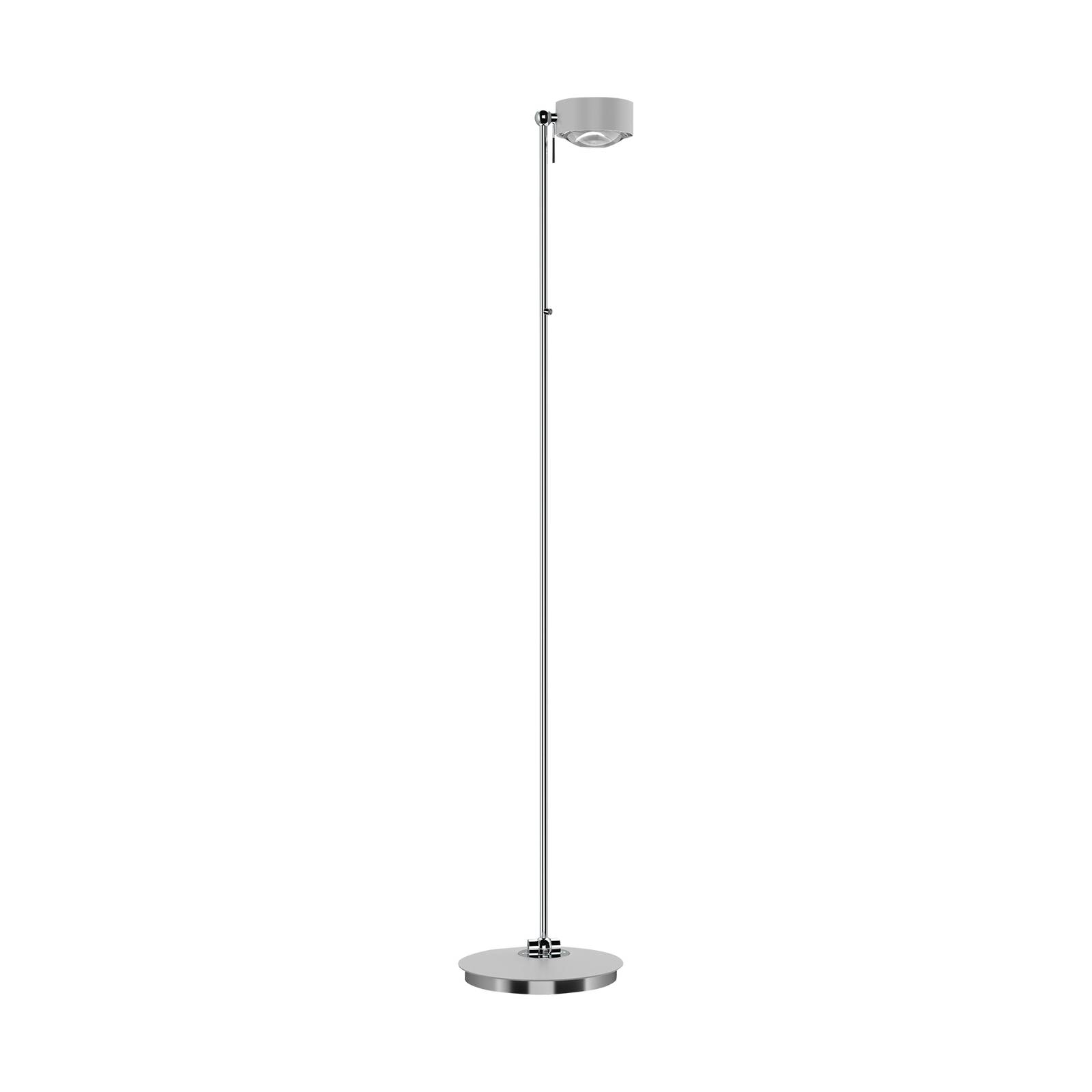 Puk Maxx Floor Mini LED matt/klar, weiß matt/chrom von Top Light