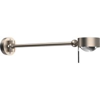 Top Light Puk Mini Hotel LED Wandleuchte, 30 cm, Gehäuse Nickel matt von Top Light