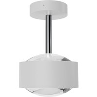 Top Light Puk Maxx Eye Ceiling Deckenleuchte, Gehäuse weiß matt / Chrom von Top Light