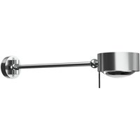 Top Light Puk Maxx Hotel Wandleuchte, 30 cm, Gehäuse Chrom matt von Top Light
