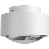 Top Light Puk Maxx Plus Outdoor LED Deckenleuchte, Gehäuse weiß matt feinstrukturiert von Top Light