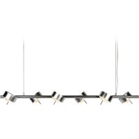 Top Light Puk Maxx Sixtett Pendelleuchte, Gehäuse Chrom matt von Top Light