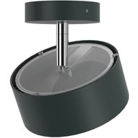 Top Light Puk Maxx Turn LED Up & Down Deckenleuchte, Gehäuse anthrazit matt / Chrom Top Light Puk Maxx Turn LED Up & Down Deckenleuchte, Gehäuse anthrazit matt / Chrom von Top Light