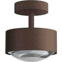 Top Light Puk Maxx Turn Outdoor Up & Down LED Deckenleuchte, Gehäuse softbraun matt feinstrukturiert von Top Light