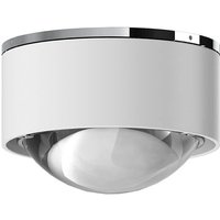 Top Light Puk Mini One 2 LED Deckenleuchte, Gehäuse weiß matt / Chrom von Top Light