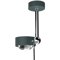 Top Light Puk Mini Side Single Ceiling Deckenleuchte, 10 cm, Gehäuse anthrazit matt / Chrom Top Light Puk Mini Side Single Ceiling Deckenleuchte, 10 cm, Gehäuse anthrazit matt / Chrom von Top Light