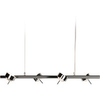 Top Light Puk Quartett LED Pendelleuchte, Gehäuse Chrom von Top Light