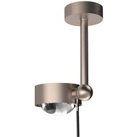 Top Light Puk Mini Side Single Ceiling LED Deckenleuchte, 10 cm, Gehäuse Nickel matt von Top Light