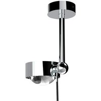 Top Light Puk Mini Side Single Ceiling LED Deckenleuchte, 10 cm, Gehäuse Chrom Top Light Puk Mini Side Single Ceiling LED Deckenleuchte, 10 cm, Gehäuse Chrom von Top Light