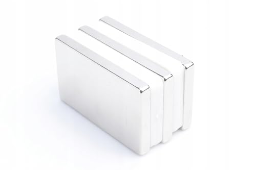 Neodym-Magnet MP£ 50x30x5 N38 1 Stück von Top Magnesy