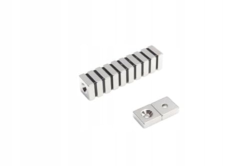 Neodymplattenmagnet MP£ 15x15x5 N38 unter Schraube Satz von 5 Stück Neodymplattenmagnet MP£ 15x15x5 N38 unter Schraube Satz von 5 Stück von Top Magnesy
