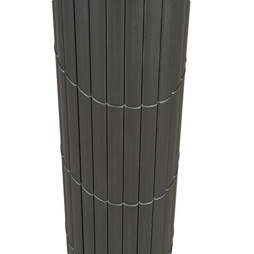 Top-Multi Sichtschutz Windschutz PVC ANTHRAZIT Größe 0,9m x 4m von Top-Multi