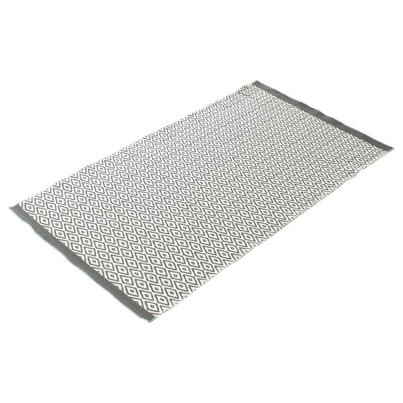 home24 In-/Outdoorteppich Loki Grau Kunstfaser 80 x 150cm von home24