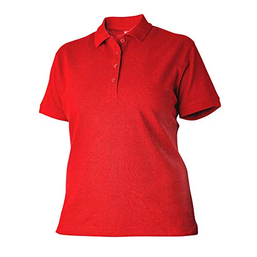 Top Swede 18711400304 Modell 187 Damen Poloshirt, Rot, Größe S von Top Swede