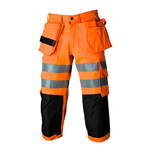 Top Swede 218016022C044 Modell 218 Warnschutz Piratenhose, Orange/Marine, Größe C44 von Top Swede