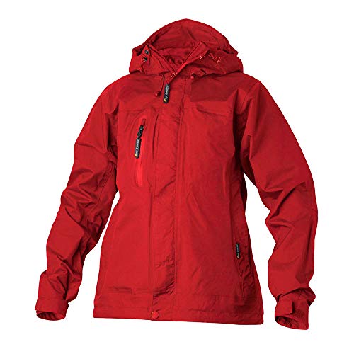 Top Swede 3520-03-03 Modell 3520 Damen Wetterschutzjacke, Rot, Größe XS von Top Swede