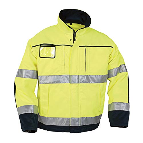 Top Swede 3816-12-07 Modell 3816 Warnschutz-Bundjacke, Gelb/Marine, Größe XL von Top Swede