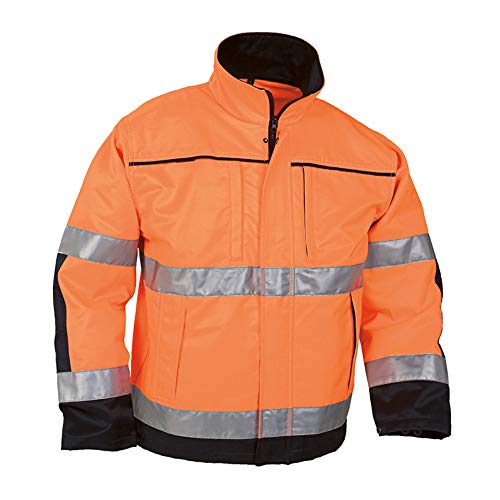 Top Swede 3816-12-09 Modell 3816 Warnschutz-Bundjacke, Gelb/Marine, Größe XXXL von Top Swede