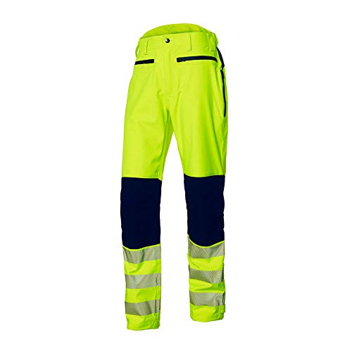 Top Swede 6818-10-05 Modell 6818 Hi Vis Wind Und Wasserdichte Muschelhosen, Gelb, Größe M von Top Swede