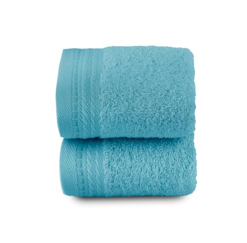 Top Towel - Set mit 2 Bidethandtüchern - Badetücher - Kleine Handtücher - 100% gekämmte Baumwolle - 600g/m2 - Maße 30 x 50 cm von Top Towel