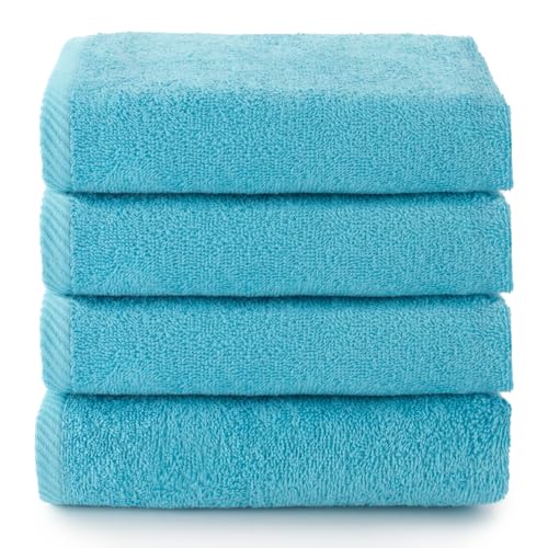 Top Towel - Handtuch-Set - Packung mit 4 großen Handtüchern - Badetücher - Handtuch 50 x 100 cm von Top Towel