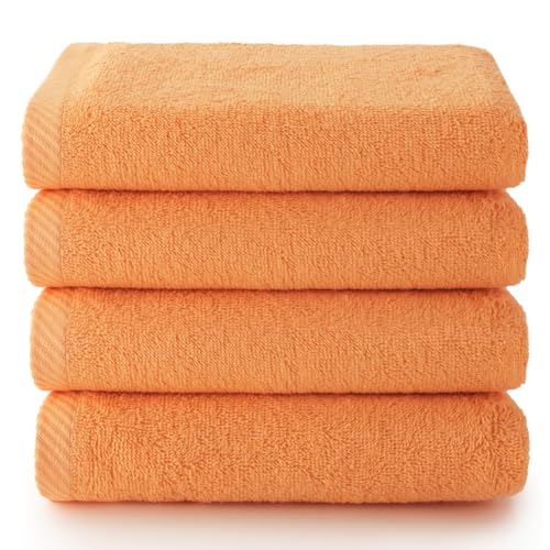 Top Towel - Packung 4 Bidettücher - Badetücher - Gesichtstücher - Handtücher 30 x 50 cm von Top Towel