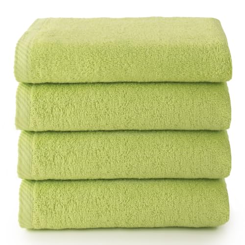 Top Towel 4 x Bidet- oder Gesichts-Handtücher, Badetücher, 30 x 50 cm von Top Towel