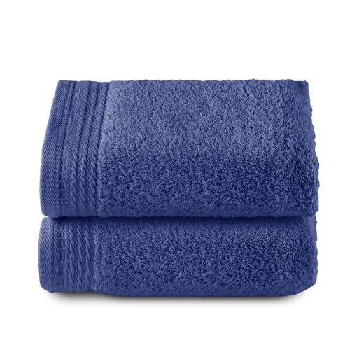 Top Towel - 2er-Set Handtücher - Badetücher - 100% gekämmte Baumwolle - 600 g/m² - Maße 100 x 50 cm von Top Towel