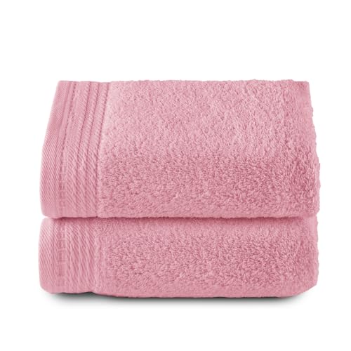 Top Towel - 2er-Set Handtücher - Badetücher - 100% gekämmte Baumwolle - 600 g/m² - Maße 100 x 50 cm von Top Towel