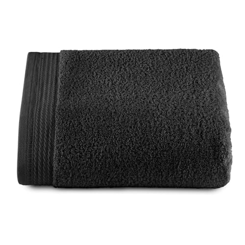 Top Towel – Premium – Große Badetücher – Badetücher – 1 Duschtuch – 70 x 140 cm – 100% Baumwolle – 600 Gramm - Schwarz Top Towel – Premium – Große Badetücher – Badetücher – 1 Duschtuch – 70 x 140 cm – 100% Baumwolle – 600 Gramm - Schwarz von Top Towel