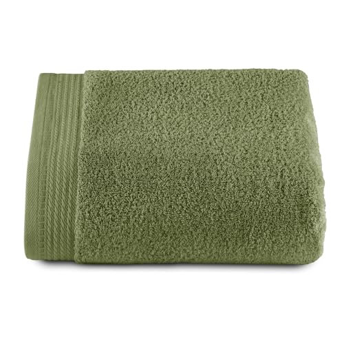 Top Towel – Premium – Große Badetücher – Badezimmerhandtücher – 1 großes Duschtuch – 100 x 150 cm – 100% Baumwolle – 600 Gramm - Blatt Top Towel – Premium – Große Badetücher – Badezimmerhandtücher – 1 großes Duschtuch – 100 x 150 cm – 100% Baumwolle – 600 Gramm - Blatt von Top Towel