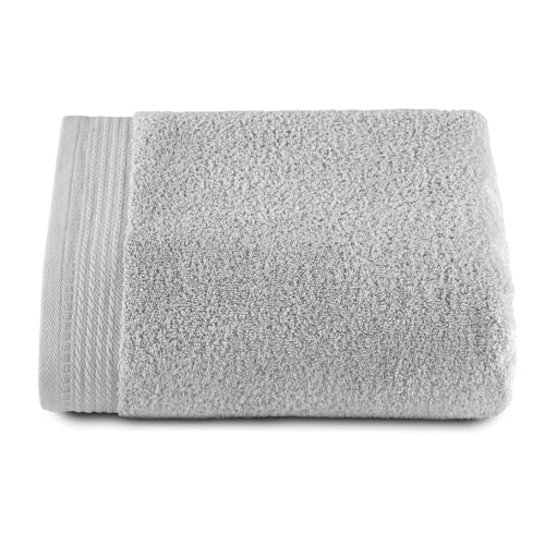 Top Towel – Premium – Große Badetücher – Badezimmerhandtücher – 1 großes Duschtuch – 100 x 150 cm – 100% Baumwolle – 600 Gramm - Silbergrau Top Towel – Premium – Große Badetücher – Badezimmerhandtücher – 1 großes Duschtuch – 100 x 150 cm – 100% Baumwolle – 600 Gramm - Silbergrau von Top Towel