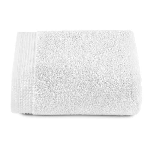 Top Towel – Premium – Große Badetücher – Badezimmerhandtücher – 1 großes Duschtuch – 100 x 150 cm – 100% Baumwolle – 600 Gramm – Weiß Top Towel – Premium – Große Badetücher – Badezimmerhandtücher – 1 großes Duschtuch – 100 x 150 cm – 100% Baumwolle – 600 Gramm – Weiß von Top Towel