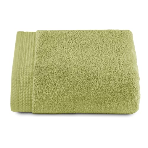 Top Towel - 1 Duschtuch, großes Duschtuch, Badetücher, 100% gekämmte Baumwolle, 600 g/m², Maße 100 x 150 cm, Limette von Top Towel
