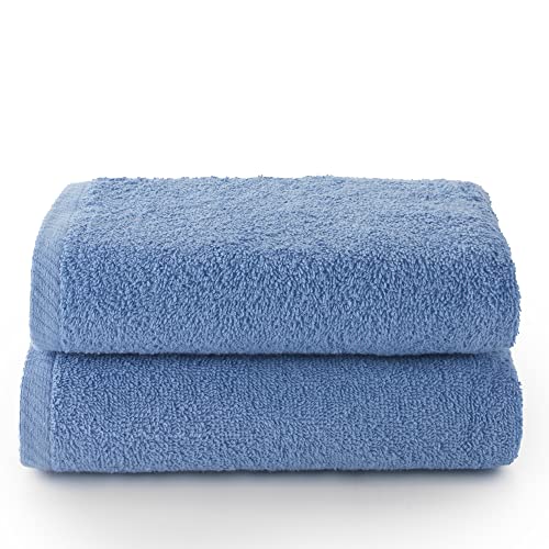 Top Towel - Set mit 2 Bidet-Handtüchern, Badetücher, kleine Handtücher, 100% Baumwolle, 400 g/m², Maße: 30 x 50 cm von Top Towel