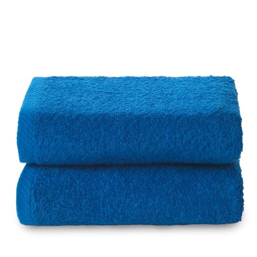 Top Towel Set mit 2 Handtüchern, Badetücher, 100% Baumwolle, 400 g/m², Maße 100 x 50 cm von Top Towel