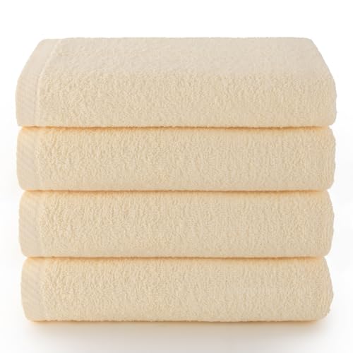 Top Towel - Handtuchset - 4er Pack Bidet Handtücher - Badetücher - Gesichtstücher - 30x50 cm von Top Towel