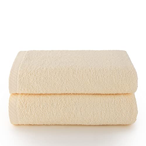 Top Towels Handtücher, 2 Stück, 100 % Baumwolle, 500 g/m², Maße 100 x 50 cm von Top Towels