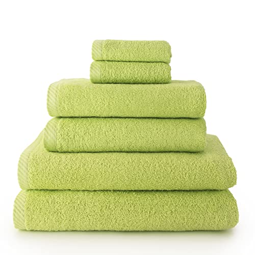 Top Towel - 2er Pack Handtücher, 2 Badetücher oder Duschtücher und 2 Bidettücher - Handtuchset - 100% Baumwolle - 500 g/m² von Top Towel