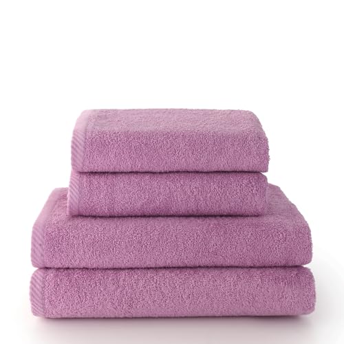 Top Towels Handtücher, 2 Handtücher, 2 Badetücher oder Duschtücher, 100% Baumwolle, 500 g/m² von Top Towel