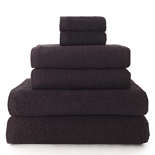 Top Towels - Handtuchset - 2 Handtücher, 2 Badetücher und 2 Bidetücher - 100% Baumwolle - 500 g/m6 von Top Towel