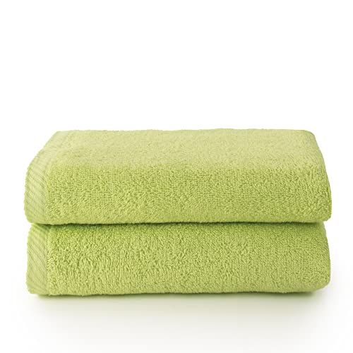 Top Towels Handtücher, 2 Stück, 100% Baumwolle, 500 g/m², Maße 100 x 50 cm von Top Towel