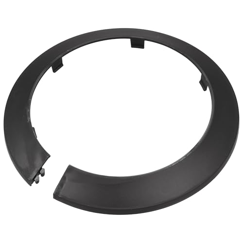 TOP-VIGOR 4 Stück 110 mm Rohrabdeckung Dekoration, einrastbare PP-Kunststoff-Rosetten-Rohrmanschette für Wasserleitung, Abflussleitung, WC-Abflussrohr, Wandrohreingang, Dekoration, Zierleiste und von Top-Vigor