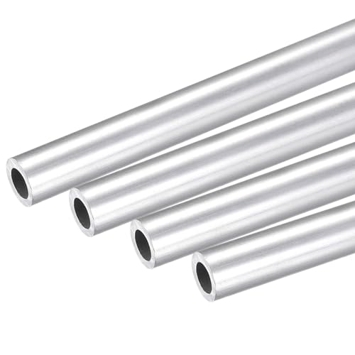 TOP-VIGOR 4 Stück 6063 Aluminium-Rundrohr – 4mm Außendurchmesser – 2mm Innendurchmesser – 250mm Länge – Nahtloses Gerades Rohr Für Industrie Und DIY-Projekte TOP-VIGOR 4 Stück 6063 Aluminium-Rundrohr – 4mm Außendurchmesser – 2mm Innendurchmesser – 250mm Länge – Nahtloses Gerades Rohr Für Industrie Und DIY-Projekte von Top-Vigor