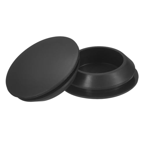 TOP-VIGOR 4Stk Silikon Einrastende Lochstopfen – 30-33mm Durchmesser – Gummi Panel Abdeckkappen Rund – wasserdichte Dichtungsstopfen Für Küche, Badezimmer, Garagen – Schwarz TOP-VIGOR 4Stk Silikon Einrastende Lochstopfen – 30-33mm Durchmesser – Gummi Panel Abdeckkappen Rund – wasserdichte Dichtungsstopfen Für Küche, Badezimmer, Garagen – Schwarz von Top-Vigor