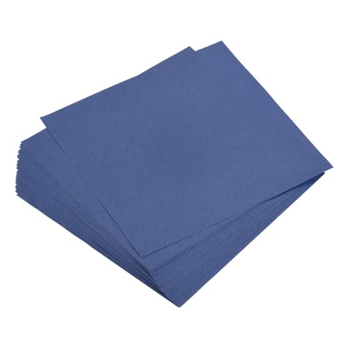TOP-VIGOR Origami-Papier, doppelseitig, Marineblau, 15 cm x 15 cm, 70 g/m², quadratisch, Faltpapier, für Kunst-, Bastelprojekte, Anfänger, Geschenke, Dekoration, 100 Blatt TOP-VIGOR Origami-Papier, doppelseitig, Marineblau, 15 cm x 15 cm, 70 g/m², quadratisch, Faltpapier, für Kunst-, Bastelprojekte, Anfänger, Geschenke, Dekoration, 100 Blatt von Top-Vigor